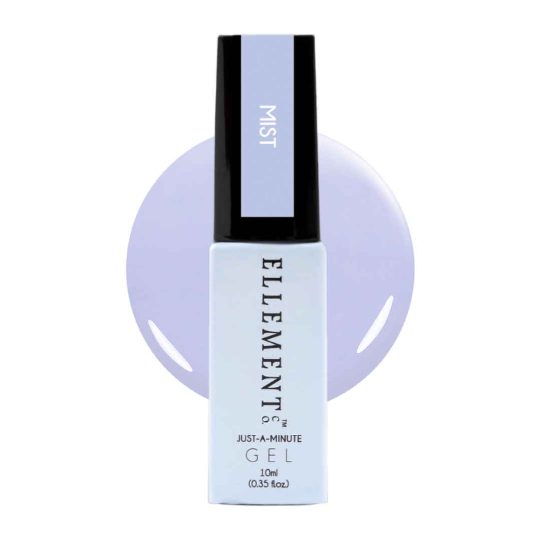 Mist Gel Polish – Pastel Purple-Blue, Soft & Dreamy, Streak-Free Application, Suitable for All Nail Types