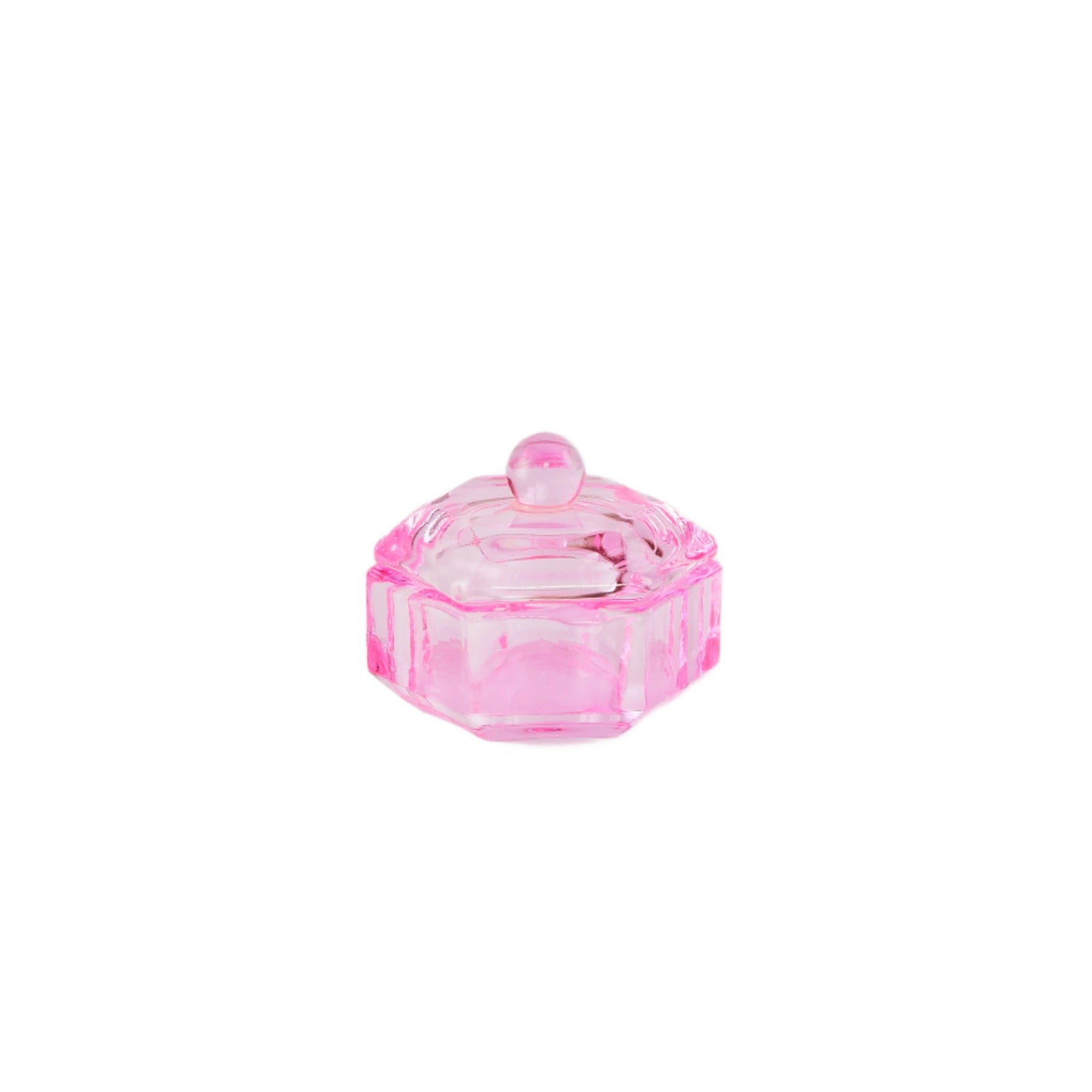 Glass Dappen Dish for Nail Care – Small Shallow Container for Acrylic Liquid, Polish Remover, and Nail Treatments