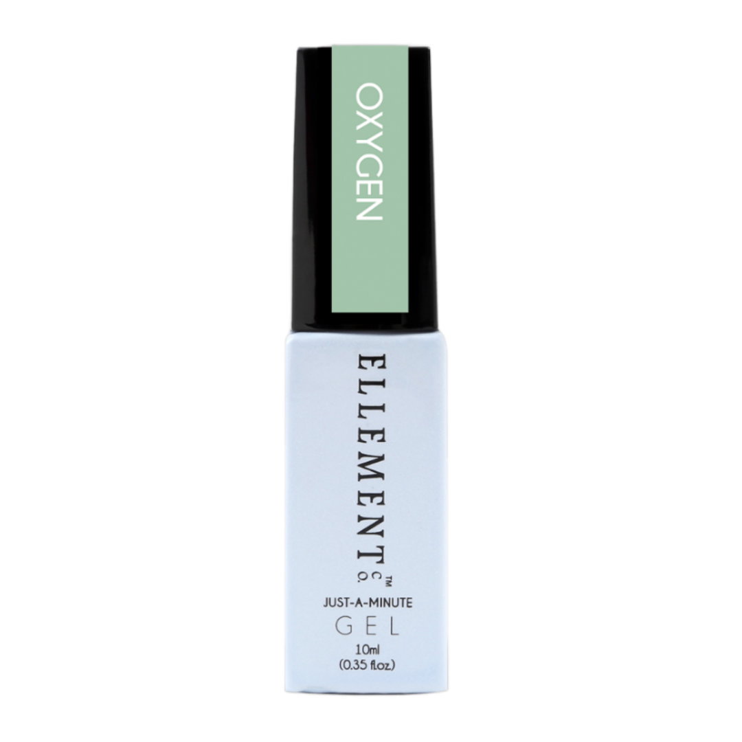 Ellement Co. Oxygen Gel Polish Soft Muted Green, Long-Lasting 10ml