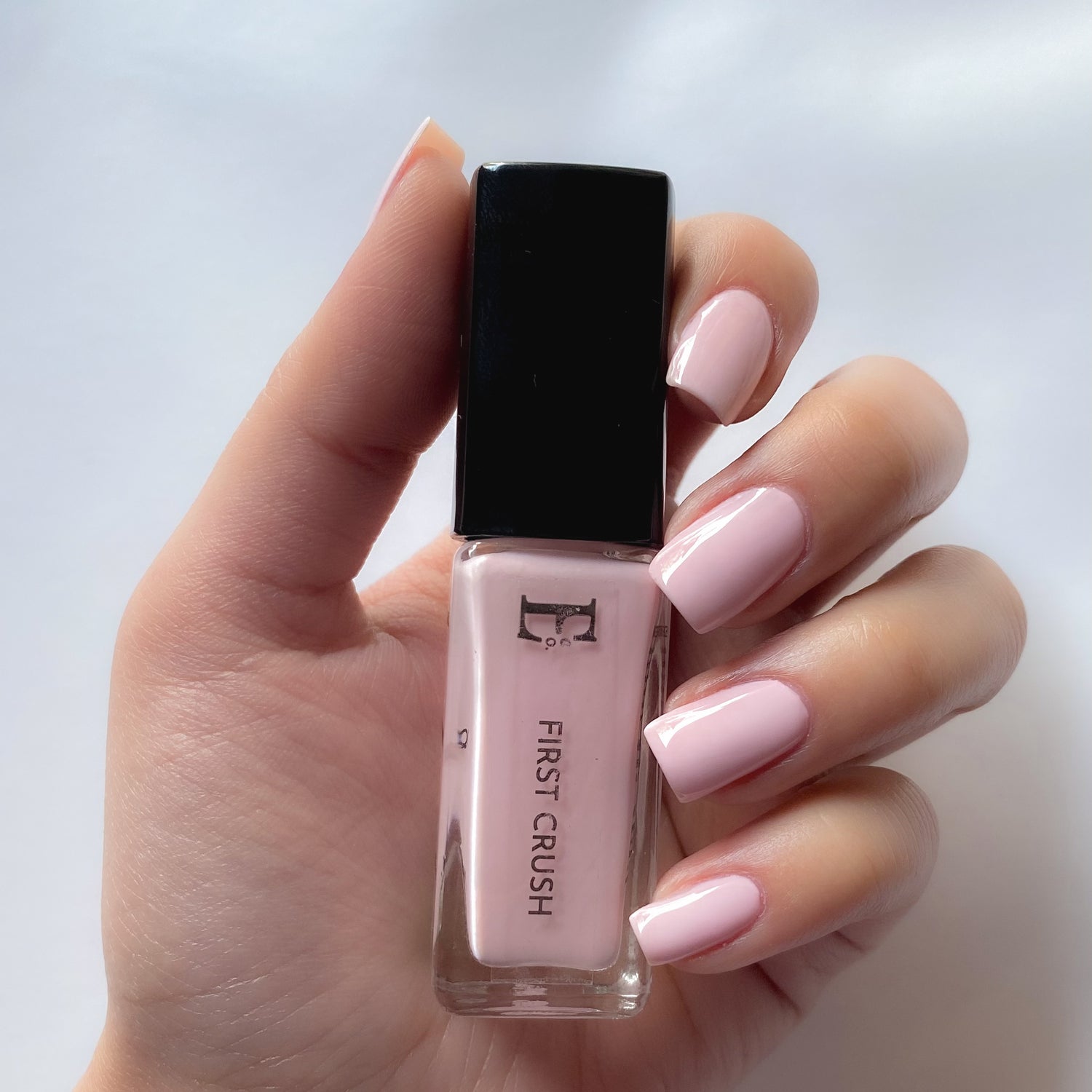 First Crush Vegan Pink Nail Polish – Chip-Resistant, Non-Yellowing, Matte Finish, Long-Lasting