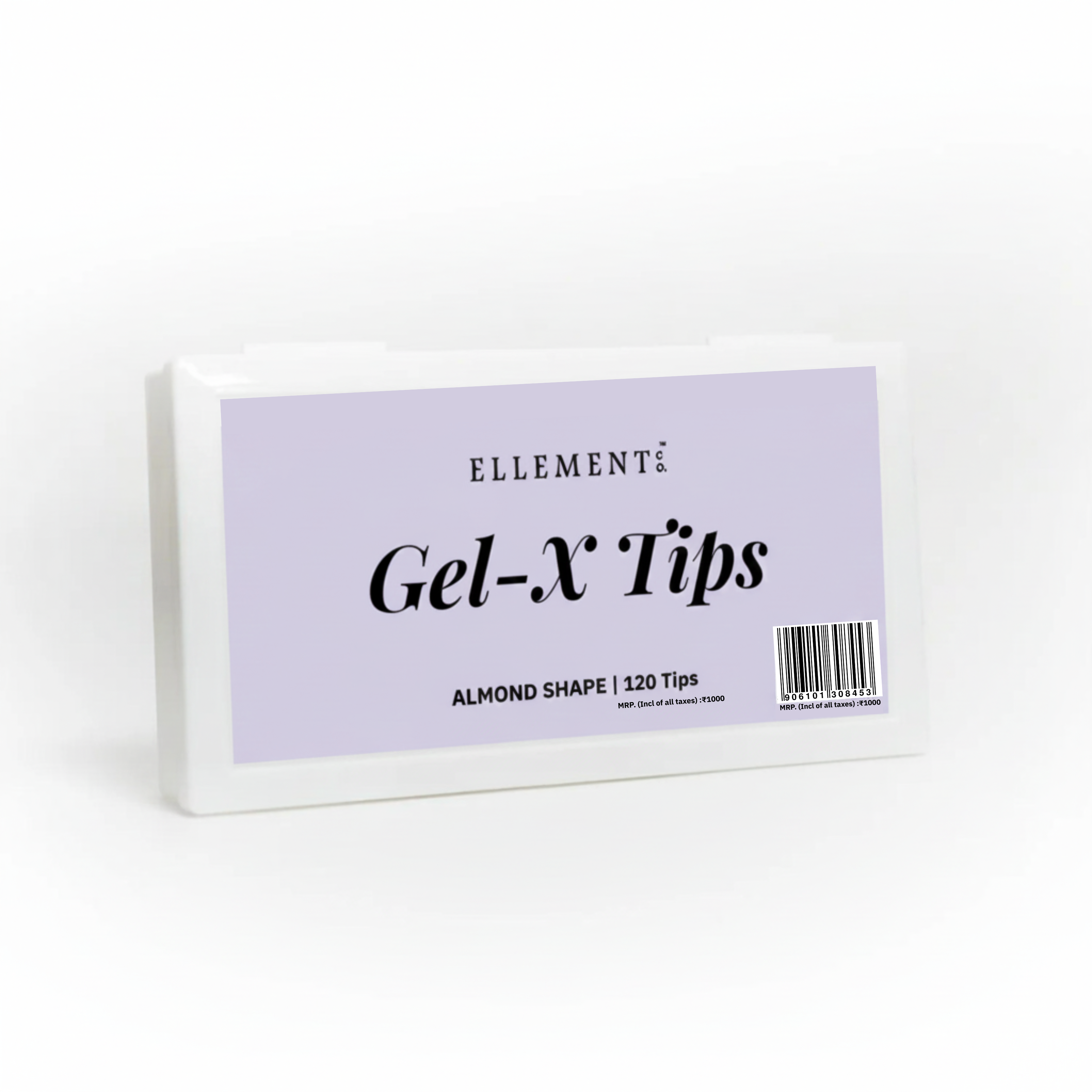 Gel-X Almond Natural Long Nail Tips, Pack Of 120  – Soft Gel Extension Tips for Lightweight, Flexible & Durable Nail Enhancements