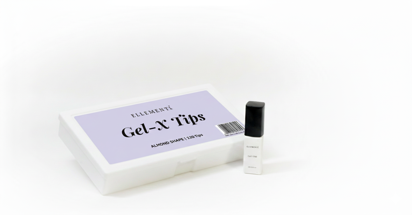 Gel-X Almond Soft Gel Nail Extension Kit – Natural Soft Gel Nail 120 Tips + Strong Soft-Gel Glue | Lightweight, Flexible & Durable Tips Lasting Up to 3 Months | Easy At-Home Gel-X Application for Salon-Quality