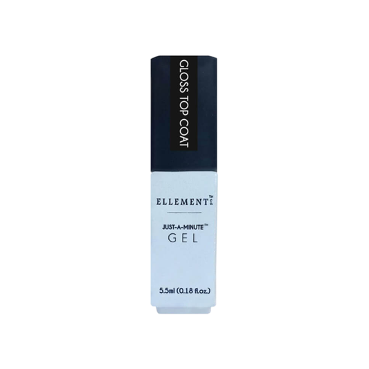 Gloss Top Coat Gel Polish - Transparent, Long-Lasting, Streak-Free Finish for Natural & Acrylic Nails