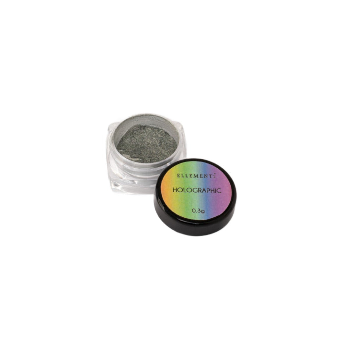 Holographic Nail Powder – Original Rainbow Effect, Mirror Shine, Gel Manicure Accessory