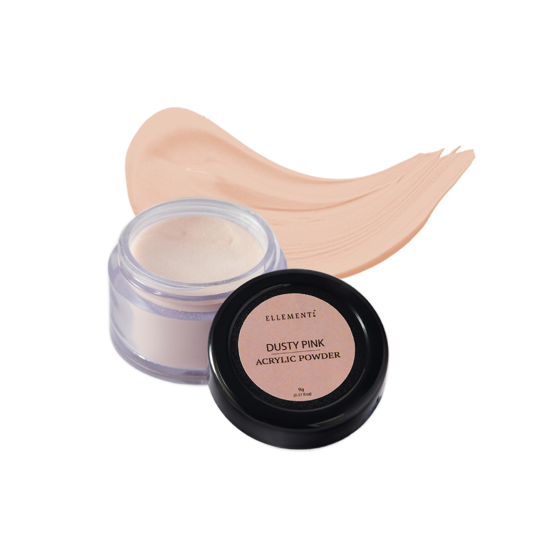 Dusty Pink Acrylic Powder for Nails – Perfect for Nail Extensions, Overlays & Professional Nail Art Designs