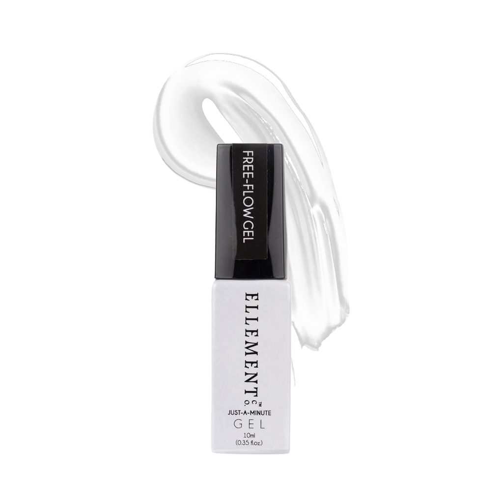 FREE-FLOW! Clear Chrome Seal Gel – 10ml | Long-Lasting Chrome Protection, Anti-Chipping Barrier Coat, High-Gloss Shine, Locks In Chrome Powder for Extended Wear