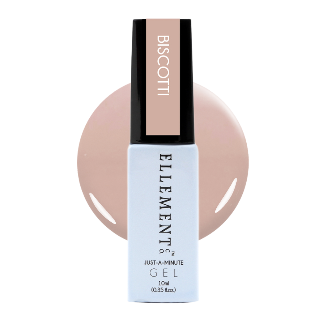 Biscotti Gel Polish Nude, Soft Neutral Undertone, Versatile Long-Lasting Gel for Natural & Artificial Nails