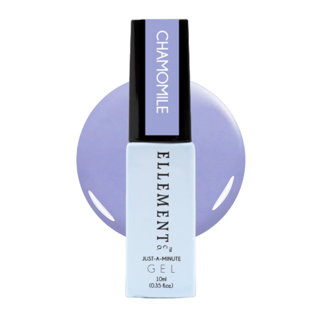 Chamomile Gel Polish – Light Purple Pastel Color, Long-Lasting, Streak-Free Finish for All Nail Types