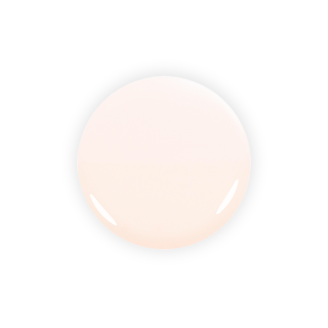 Coconut Cream Gel Polish – Soft Milky White Sheer Nail Gel, Natural Look, Streak-Free, For All Nail Types