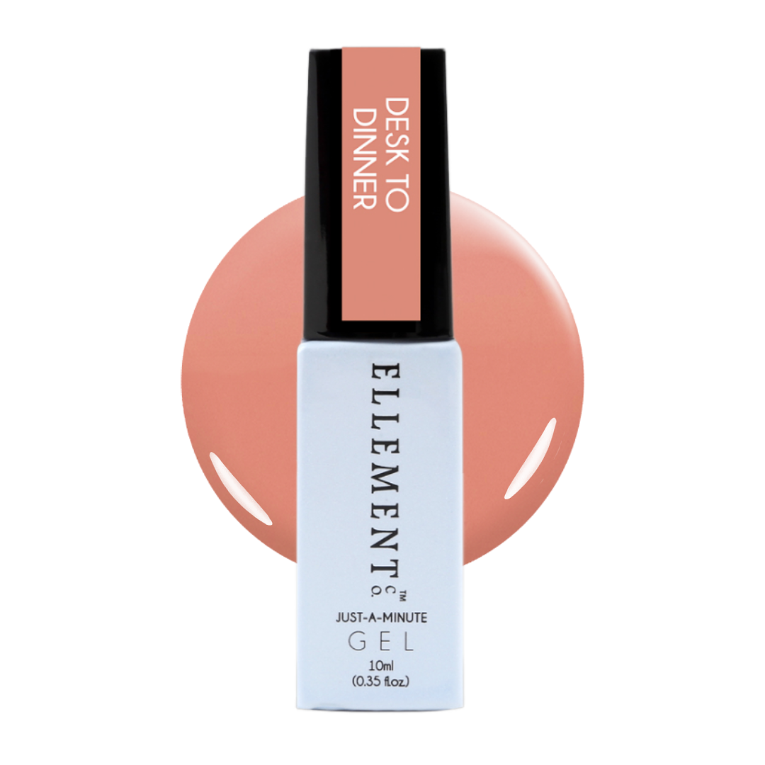 Desk to Dinner Gel Polish – Brown Nude Shade, Versatile Neutral Tone, Streak-Free Application for All Nails