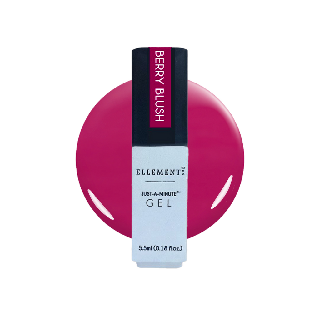Berry Blush Gel Polish – Deep Pink with Berry Undertones, Streak-Free Application, Suitable for All Nails