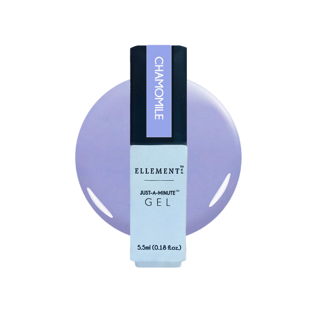 Chamomile Gel Polish – Light Purple Pastel Color, Long-Lasting, Streak-Free Finish for All Nail Types