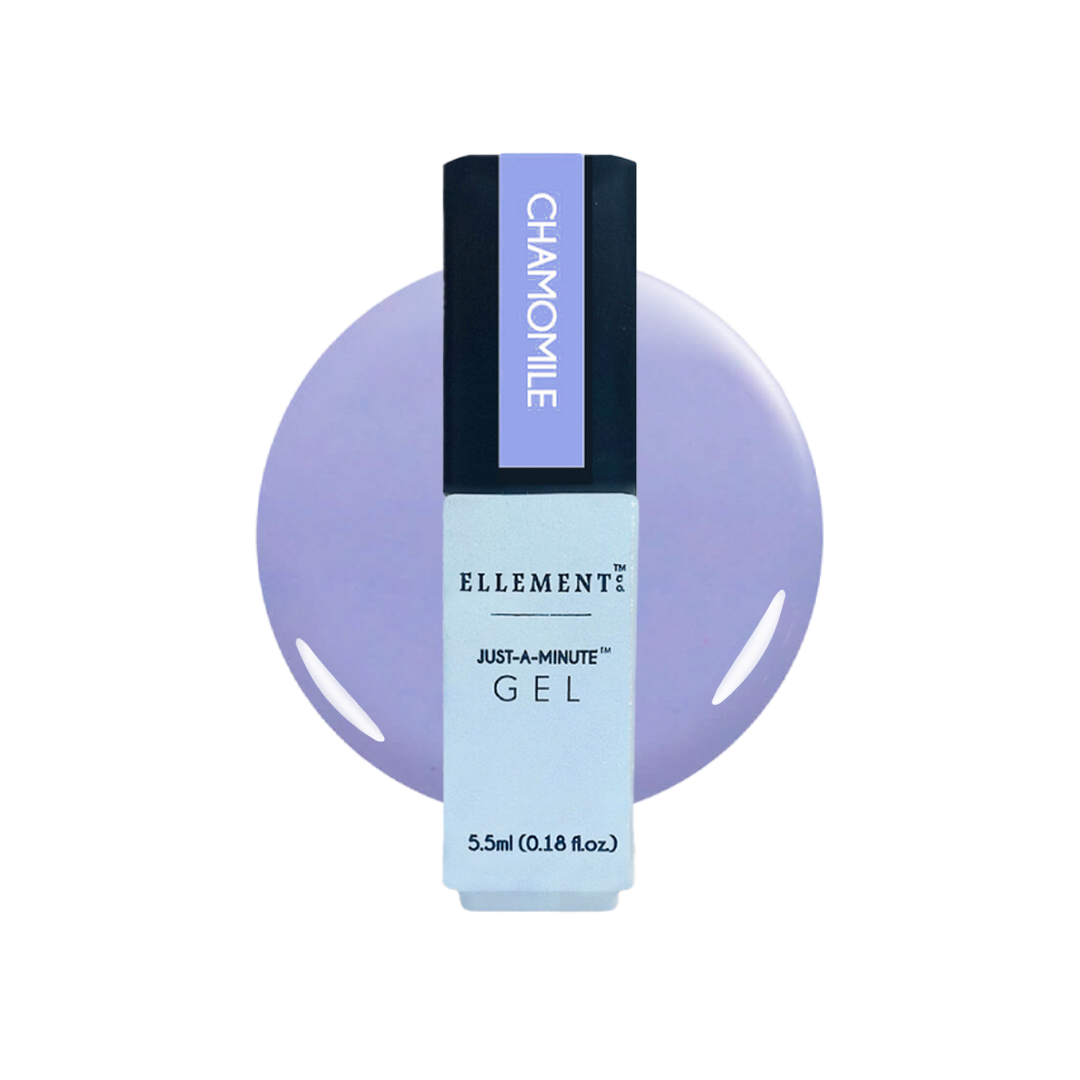 Chamomile Gel Polish – Light Purple Pastel Color, Long-Lasting, Streak-Free Finish for All Nail Types