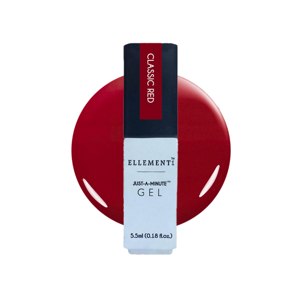 Classic Red Gel Polish – Vibrant Deep Red, Long-Lasting, Streak-Free Application for Natural & Artificial Nails