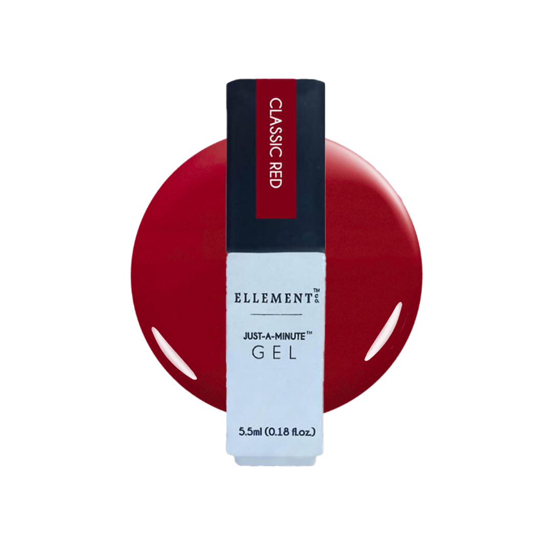 Classic Red Gel Polish – Vibrant Deep Red, Long-Lasting, Streak-Free Application for Natural & Artificial Nails