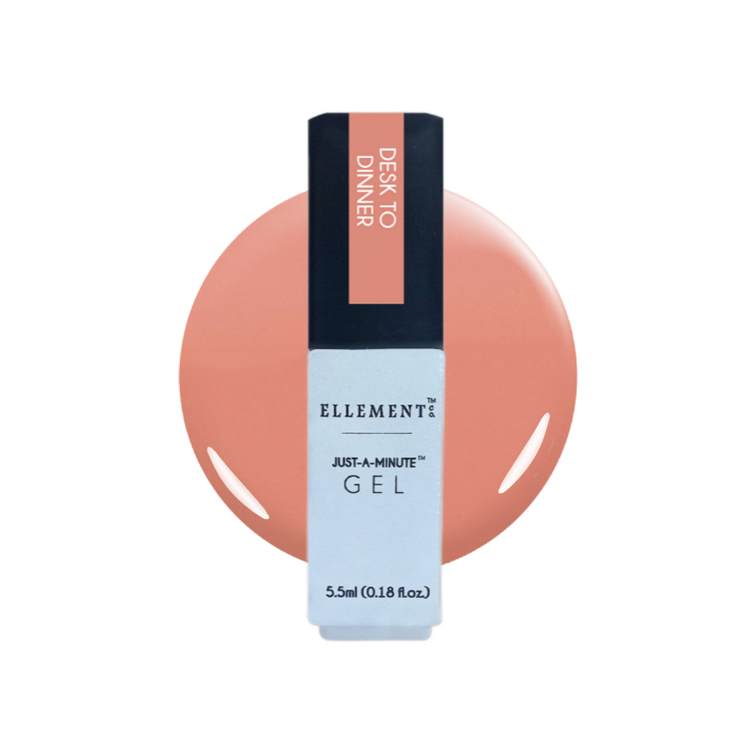 Desk to Dinner Gel Polish – Brown Nude Shade, Versatile Neutral Tone, Streak-Free Application for All Nails