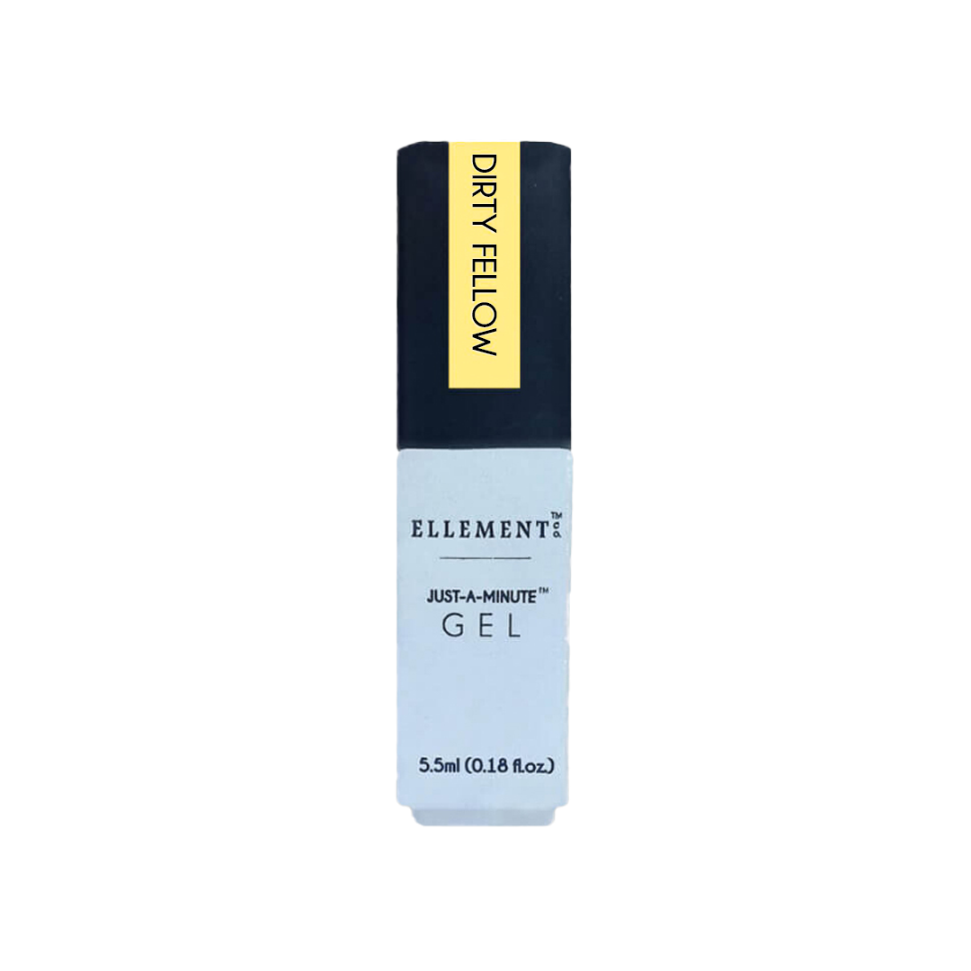 Dirty Fellow Gel Polish – Soft Pastel Yellow, Streak-Free Application, Suitable for Natural & Acrylic Nails
