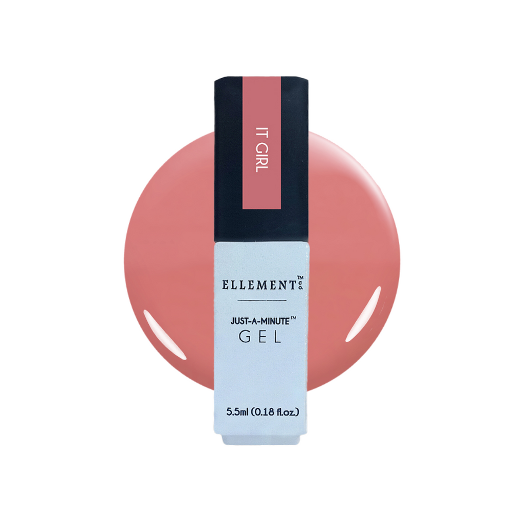 It Girl Gel Polish – Soft Peachy-Pink Shade, Streak-Free Application, Suitable for Natural & Acrylic Nails