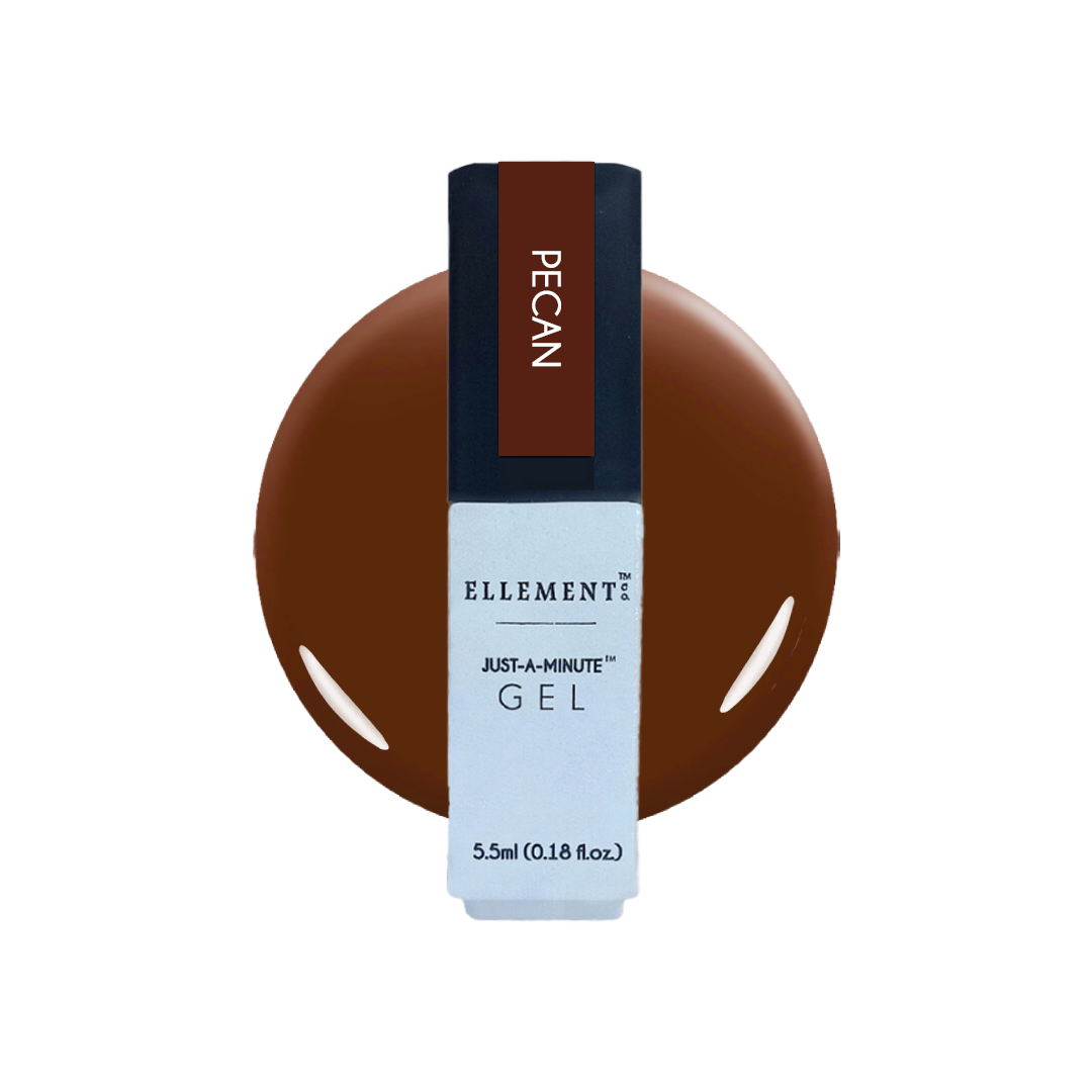 Pecan Gel Polish – Rich Nutty Brown, Long-Lasting, Streak-Free, Suitable for Natural & Acrylic Nails