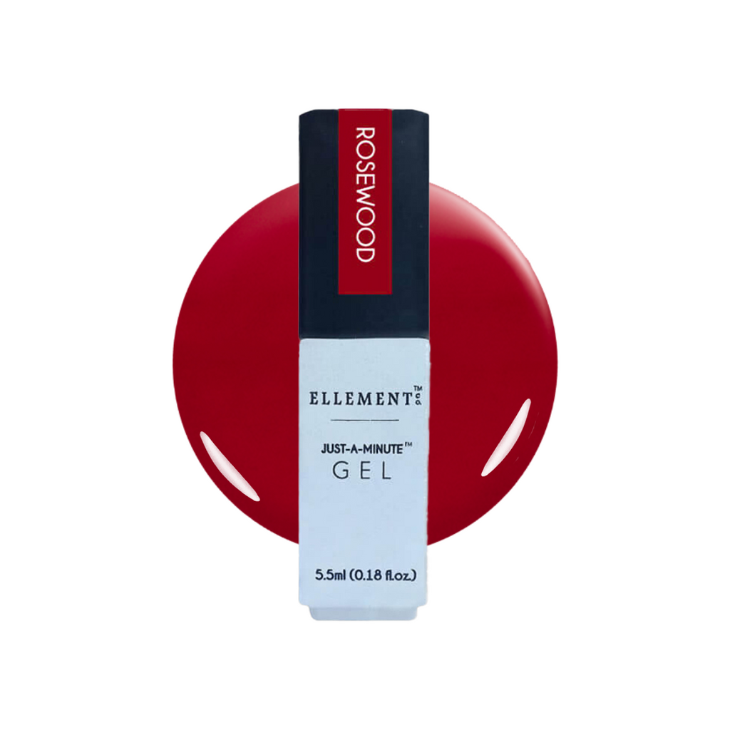 Rosewood Gel Polish – Deep Red Luxury Nail Gel for Natural, Acrylic & False Nails, Streak-Free Finish