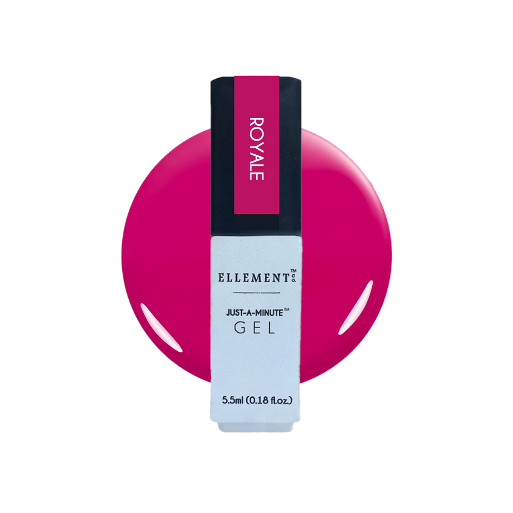 Royale Gel Polish - Royal Pink, Long-Lasting, Streak-Free Finish, Works on Natural & Acrylic Nails