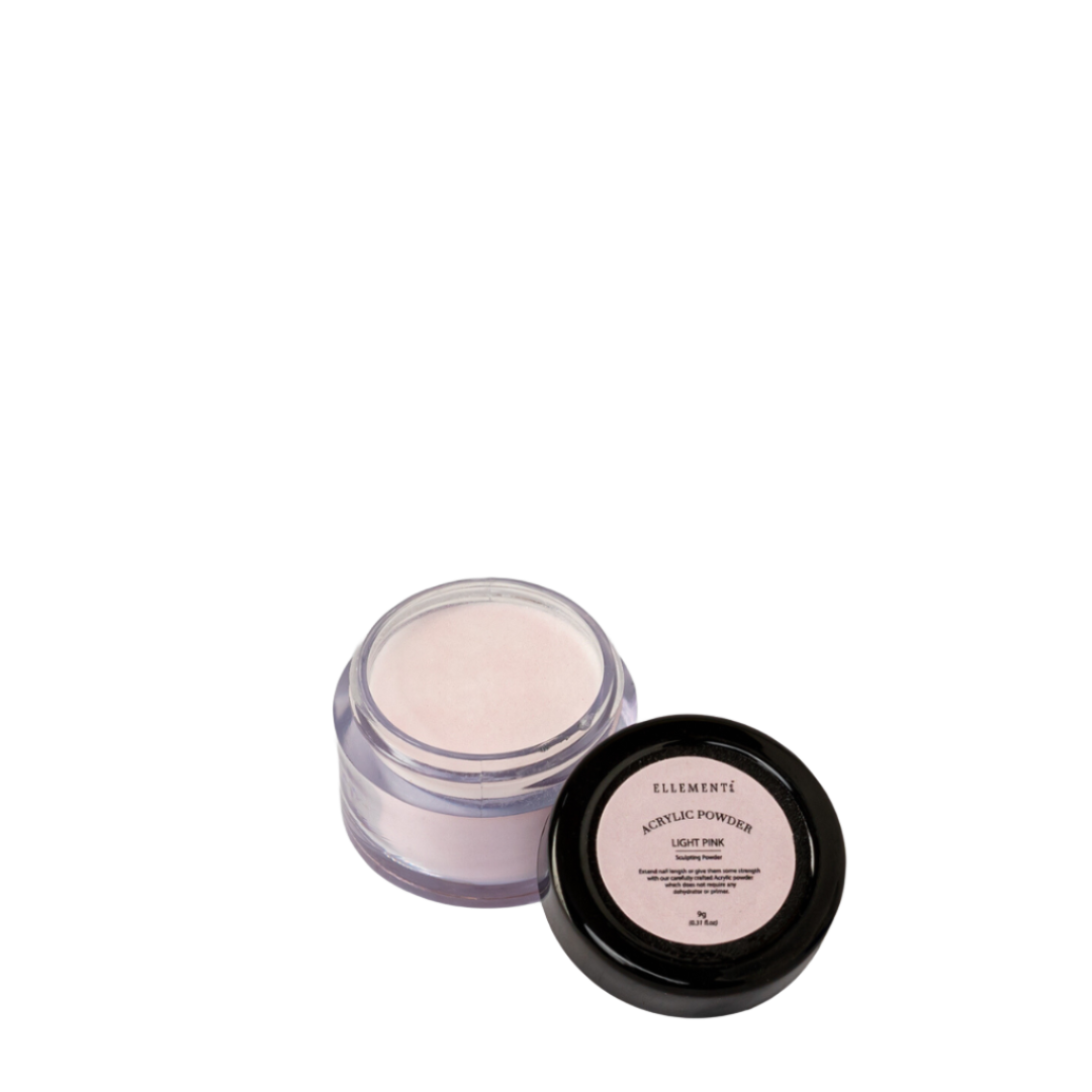 Light Pink Acrylic Powder for Nails – Professional Acrylic Nail Powder for Extensions and Overlays - Perfect for Nail Art and Enhancements