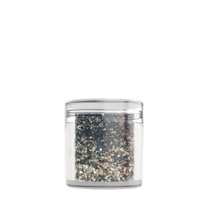 Premium Iridescent Mylar Nail Flakes – Multi-Size Glitter Alternative for Chic Nail Art Looks