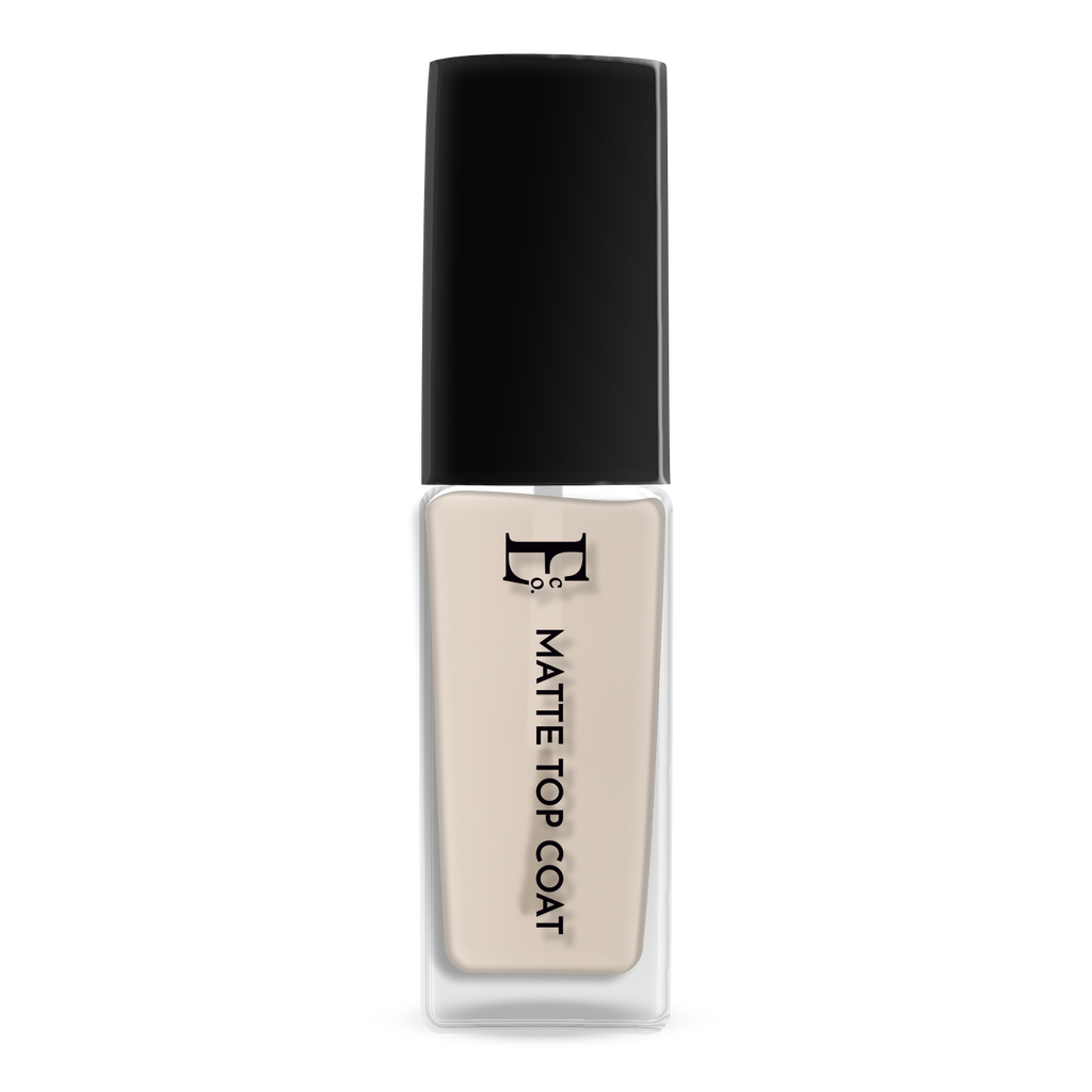 Matte Top Coat Vegan Nail Polish – Long-Lasting, Chip-Resistant, Super Matte Finish, Nail Strengthening