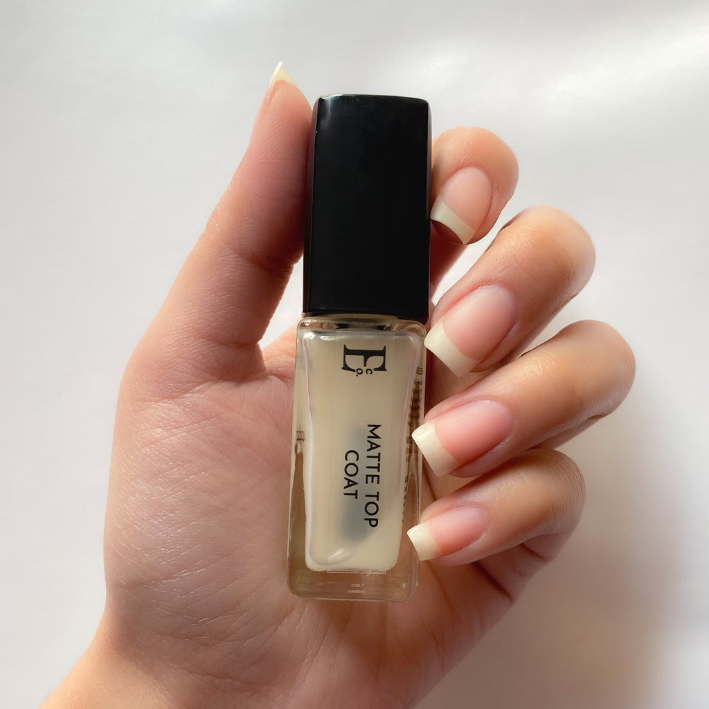 Matte Top Coat Vegan Nail Polish – Long-Lasting, Chip-Resistant, Super Matte Finish, Nail Strengthening