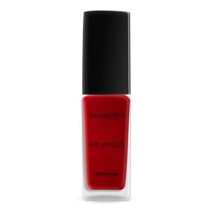 Rosewood Vegan Dark Red Nail Polish – Chip-Resistant, Non-Yellowing, Gel-Like Shine, Long-Lasting