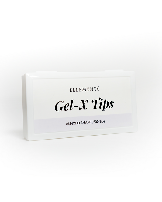 GEL-X NATURAL ALMOND LONG TIPS - PACK OF 500