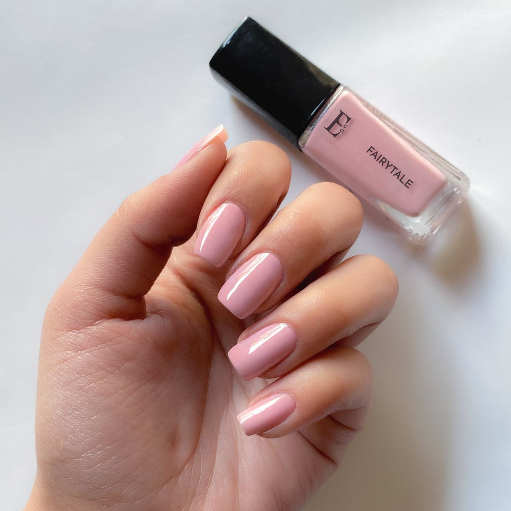 The Love Palette Nail Polish Set | White, Pink, Red, Rose Gold | Long-Lasting Nail Polish | Ellement Co.