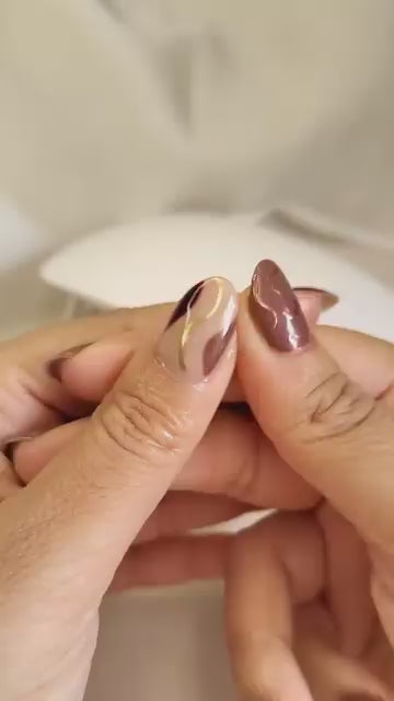 Gel-Me Happy At-Home Gel Nail Kit with Mini LED Lamp – Salon-Quality, Long-Lasting Manicure Set