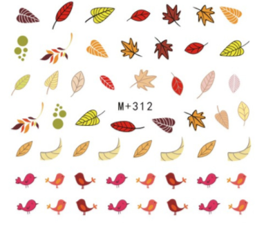 Water Decals - Mixed Designs (Set of 2)