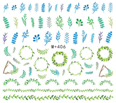 Water Decals - Mixed Designs (Set of 2)