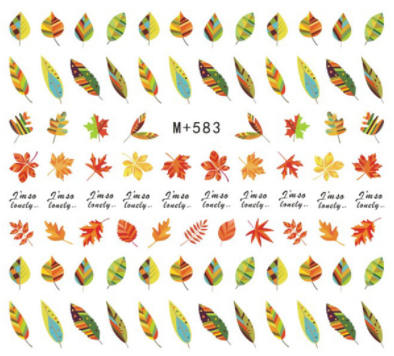Water Decals - Mixed Designs (Set of 2)